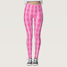 Rosa Dragon Scale Cosplay Leggings