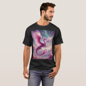 Rosa Dragon T-Shirt (Vorne ganz)