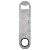 Rosa Dragonfly Damask Speed Flaschenöffner (Vorderseite)