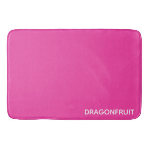 Rosa Dragonfruit Badematte