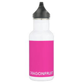 Rosa Dragonfruit Edelstahlflasche