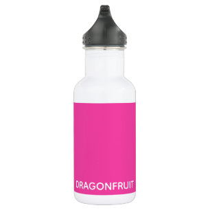 Rosa Dragonfruit Edelstahlflasche