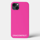 Rosa Dragonfruit-Farbname Case-Mate iPhone-Fall Case-Mate iPhone Hülle (Rückseite)