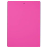 Rosa Dragonfruit Klemmbrett (Rückseite)