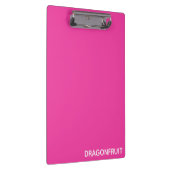Rosa Dragonfruit Klemmbrett (Rechts)