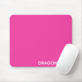 Rosa Dragonfruit Mousepad (Mit Mouse)