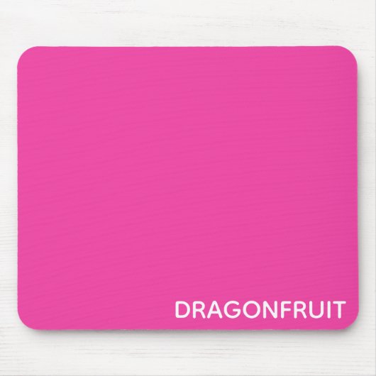 Rosa Dragonfruit Mousepad (Vorne)