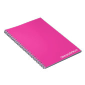 Rosa Dragonfruit Notizblock (Rechte Seite)