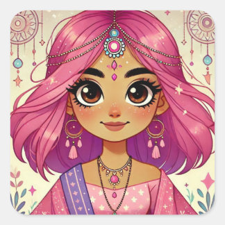 Rosa Dream Aura Aufkleber