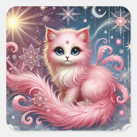 Rosa Dream Aura Aufkleber (Vorderseite)