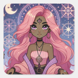 Rosa Dream Aura Aufkleber