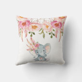 Rosa Dreamcatcher Kissen (Rückseite)