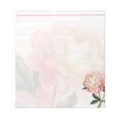 Rosa Dreamy Notizblock (Vorderseite)