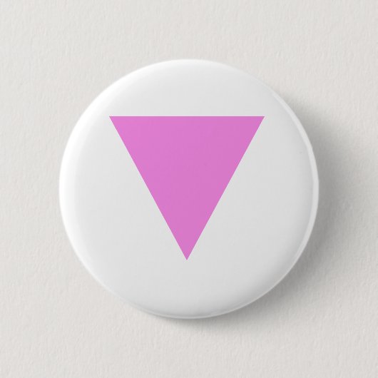 Rosa Dreieck Button (Vorderseite)