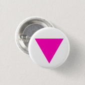 "ROSA DREIECK-" GAY PRIDE BUTTON (Vorne & Hinten)