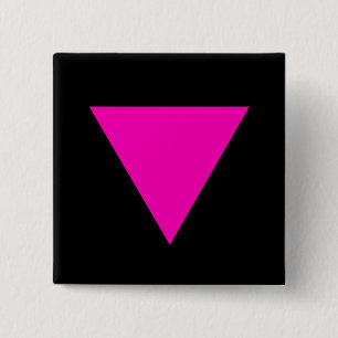 "ROSA DREIECK-" GAY PRIDE BUTTON