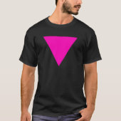 "ROSA DREIECK-" GAY PRIDE T-Shirt (Vorderseite)