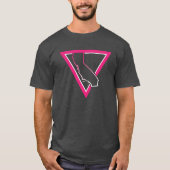 rosa Dreieck T-Shirt (Vorderseite)