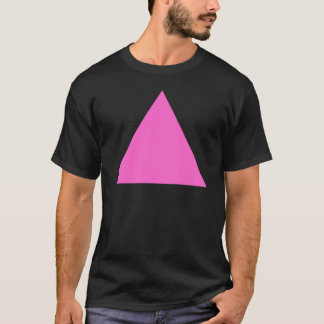 rosa Dreieck T-Shirt