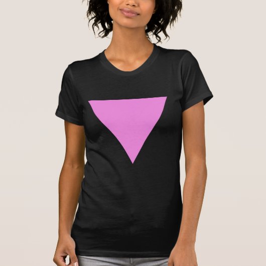 Rosa Dreieck T-Shirt (Vorderseite)