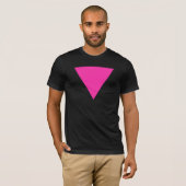rosa Dreieck T-Shirt (Vorne ganz)
