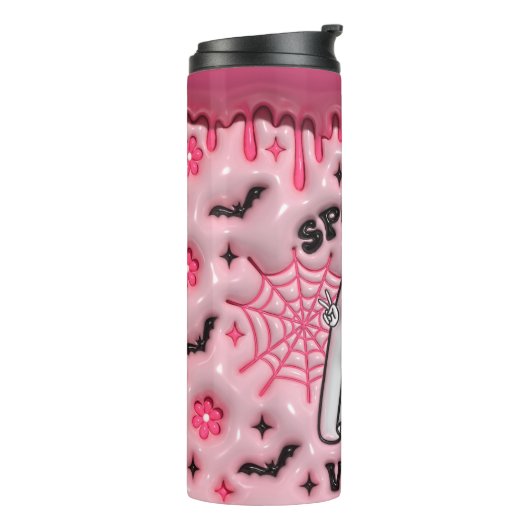 Rosa Driving Ghost Thermosbecher (Nach links gedreht)