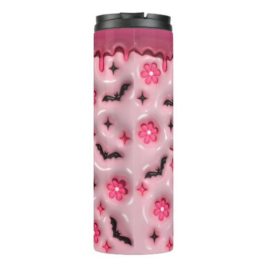 Rosa Driving Ghost Thermosbecher (Rückseite)