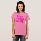 Rosa Druckmodus T-Shirt (Vorne ganz)