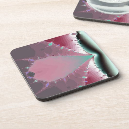 rosa Druckstelle Untersetzer (Linke Seite)