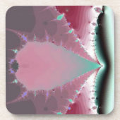 rosa Druckstelle Untersetzer (Vorderseite)