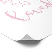 Rosa, du bist so geliebt poster (Ecke)