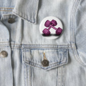 Rosa Dumbbells-Waren Button (Beispiel)
