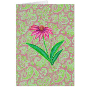 ROSA ECHINACEA PAISLEY