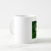 Rosa Echinacea-Tasse Kaffeetasse (Vorderseite Links)