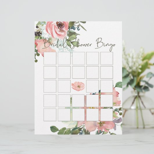 Rosa Eggshell Blush Elegantes Ambiente (Stehend Vorderseite)