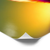 Rosa Eichhörnchen auf dem Zweig Poster (Ecke)