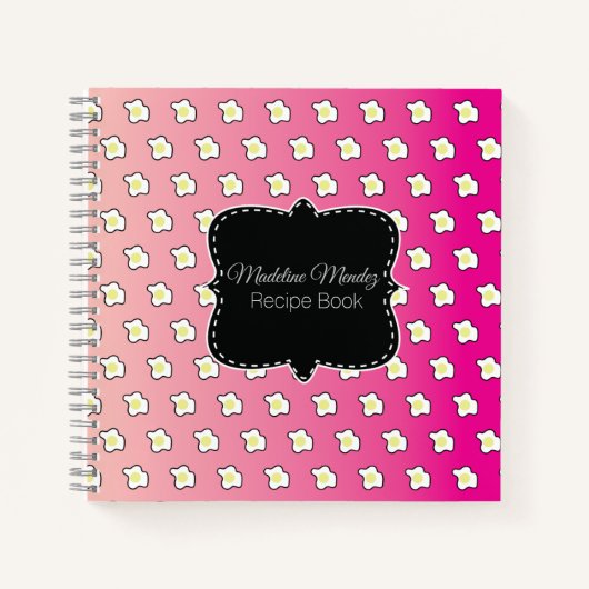 Rosa Eier Gradient Rezept Buch (Vorderseite)