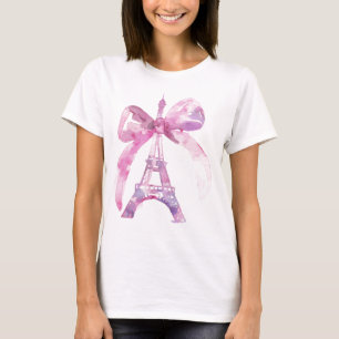 Rosa Eiffeltour T-Shirt