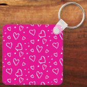 Rosa Ein Foto Muttertagsgeschenk Schlüsselanhänger (Rückseite)