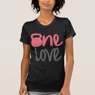 Rosa "eine Liebe " T-Shirt