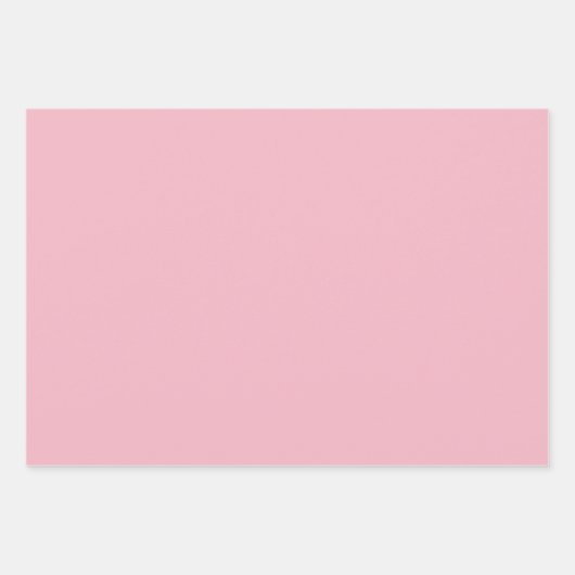 rosa, einfache Streifen Muster Geometrie Geschenkpapier Set (Vorderseite 2)