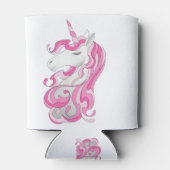 Rosa Einhorn Dosenkühler (Rückseite)