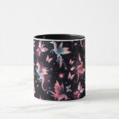 Rosa Einhorn-Drachen-Mix Tasse (Zentrum)