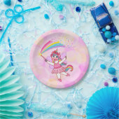 Rosa Einhorn Fairy Princess Paper Teller (Party)