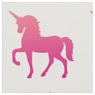 Rosa Einhorn gekämmtes Gewebe der Baumwolle(56" Stoff