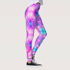 Rosa Einhorn-Individuelle Name-Leggings Yoga Pants Leggings