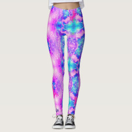 Rosa Einhorn-Individuelle Name-Leggings Yoga Pants Leggings