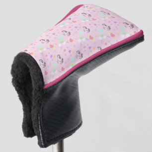 Rosa Einhorn magische Prinzessin Geburtstagskinder Golf Headcover
