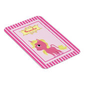 "Rosa Einhorn" Magnet (Rechte Seite)