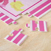 "Rosa Einhorn " Puzzle (Seite)